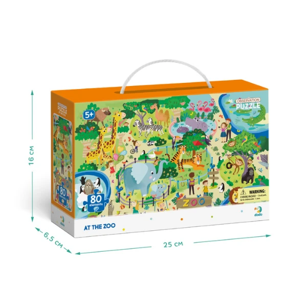 Puzzle "grădina zoologică", seria observation, 80 elem. 4