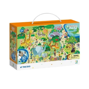 Puzzle "grădina zoologică", seria observation, 80 elem. Thumbnail 3