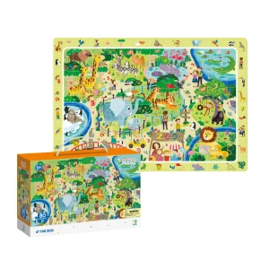 Puzzle &quot;Grădina zoologică&quot;, seria Observation, 80 elem.