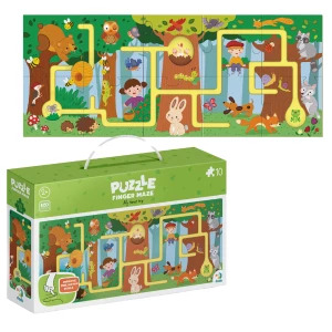 Puzzle-labirint &quot;Călătoria mea prin pădure&quot;, 10 el.