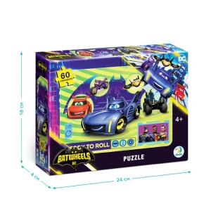 Puzzle "batwheels: roțile doar vor să se distreze", 60 elem. Thumbnail 5