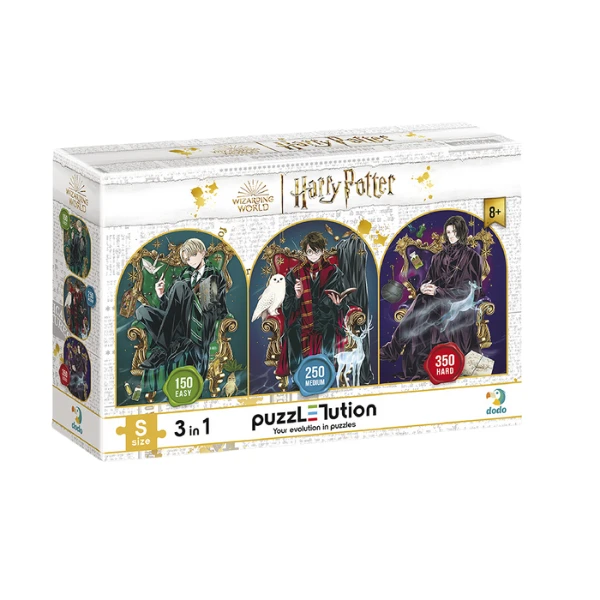 Puzzle "dinastia vrăjitorilor", seria harry potter, 150, 250, 350 elem. 3