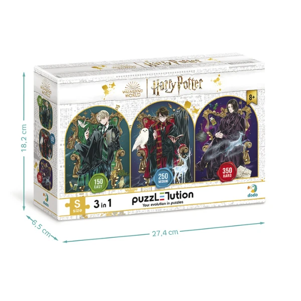 Puzzle "dinastia vrăjitorilor", seria harry potter, 150, 250, 350 elem. 6