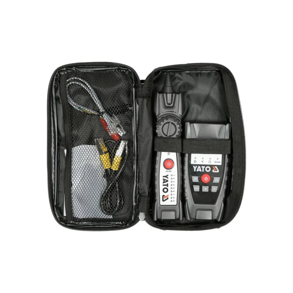 Detector/tester pentru cable de date (rj11-rj45) yato 4