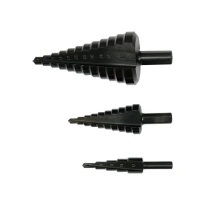 Set burghie în trepte 3 buc. pentru metal 4 - 38 mm oțel hss cilindric yato