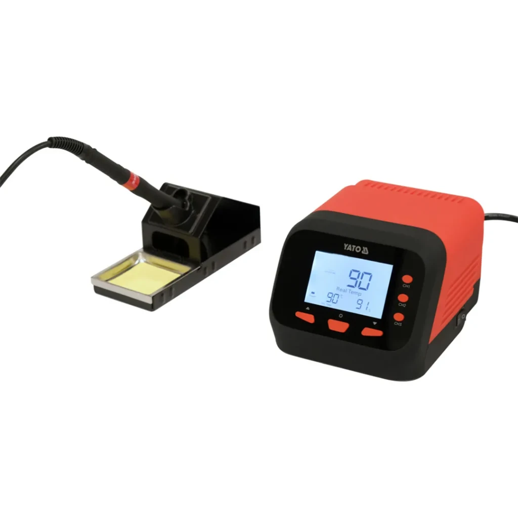 Stație de lipit t12 75 w 110 - 240 v 90 - 480 °с yato 3