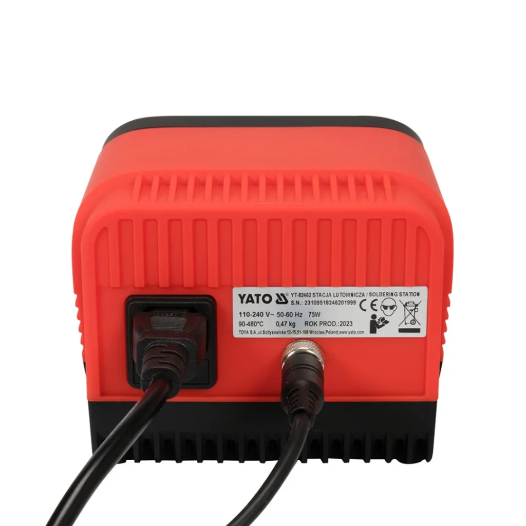 Stație de lipit t12 75 w 110 - 240 v 90 - 480 °с yato 5