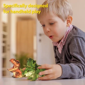 Puzzle 3d triceratops – o călătorie fascinantă în lumea dinozaurilor, 61 piese Thumbnail 6