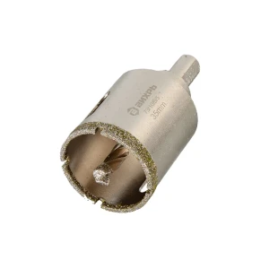 Carotă diamantată cu burghiu central pentru ceramică 35 mm cilindric vihr