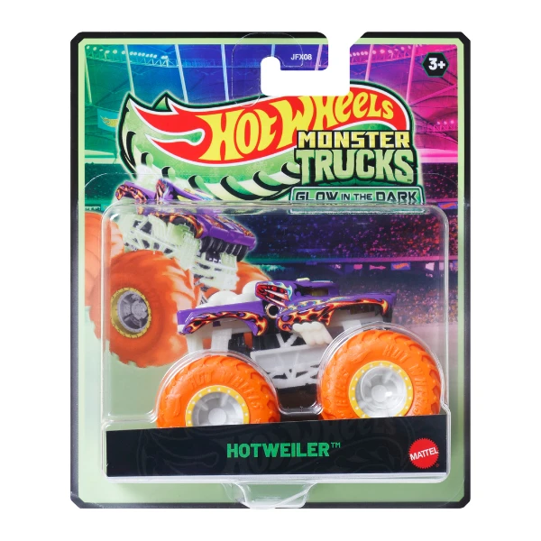 Hot wheels monster trucks – glow in the dark (strălucește în întuneric), (as.) 3
