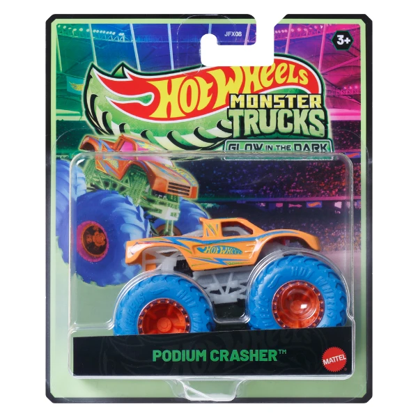 Hot wheels monster trucks – glow in the dark (strălucește în întuneric), (as.) 9