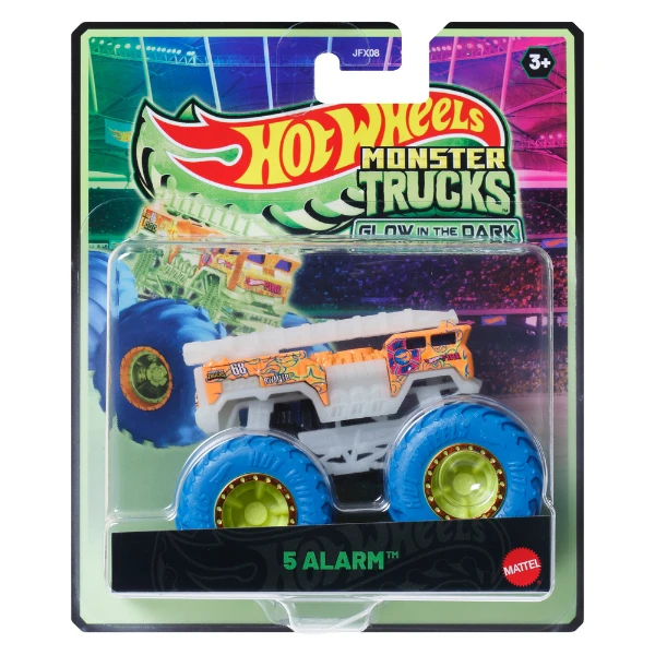 Hot wheels monster trucks – glow in the dark (strălucește în întuneric), (as.) 7