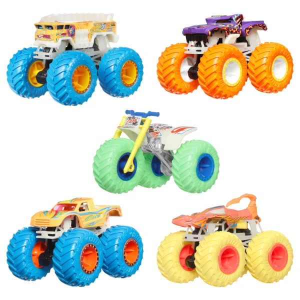 Hot wheels monster trucks – glow in the dark (strălucește în întuneric), (as.) 2