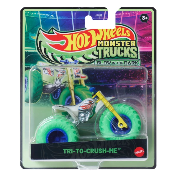 Hot wheels monster trucks – glow in the dark (strălucește în întuneric), (as.) 5