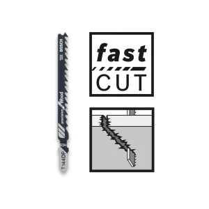 Set pânze pentru lemn și metal pentru fierăstrau vertical (pendular) 100 mm 15 buc. bosch Thumbnail 3