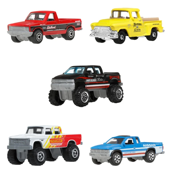 Mașinuțe colecționabile matchbox – set de pick-up-uri, (as.) 2