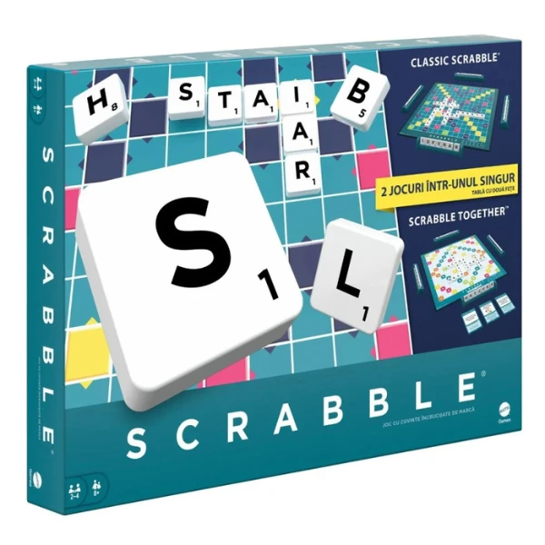 Настольная игра 2 в 1 scrabble, core refresh (рум.) 3