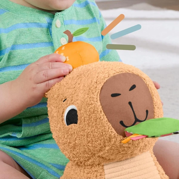Jucărie din pluș "capybara" de la fisher-price 6