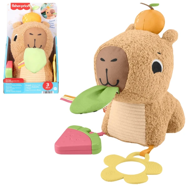 Jucărie din pluș "capybara" de la fisher-price 2