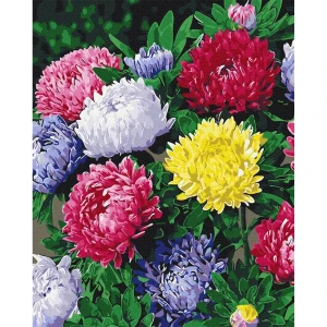 Pictură pe numere 40х50 cm (fără cutie)  – astre colorate