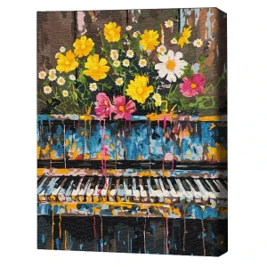 Pictură pe numere 40*50 cm (în cutie) – expresia muzicii