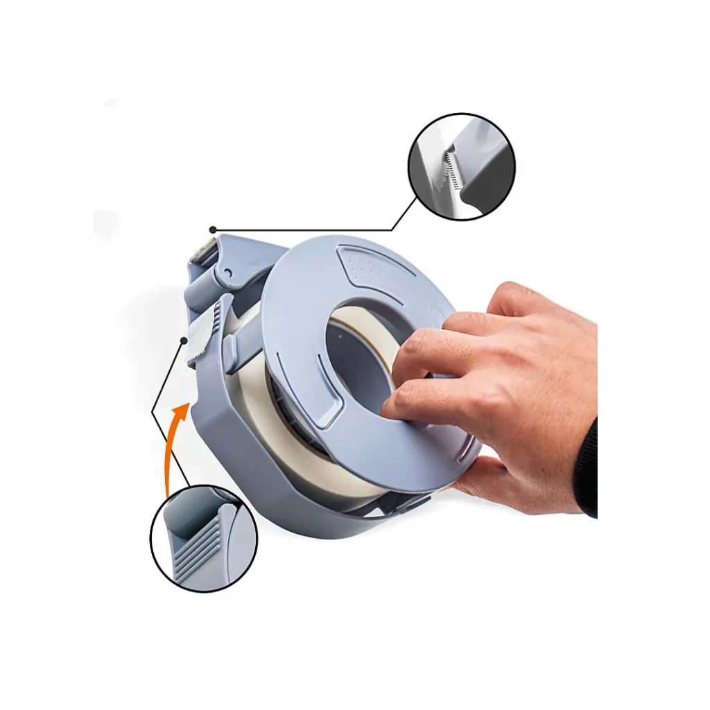 Dispenser cu bandă de mascare 24 mm x 50 m rollingdog 2