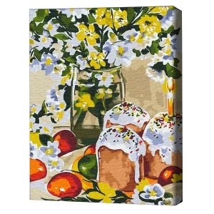 Pictură pe numere 40×50 (în cutie) – Amintiri din copilărie. Karina Zimina