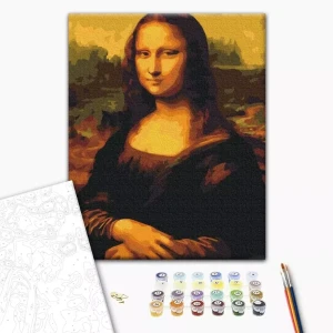 Pictură pe numere 40х50 cm (fără cutie) - mona lisa Thumbnail 2