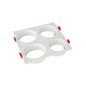 Корпус для светодиодного модуля recessed-sq4 без патрона (mr16) ip20 horoz