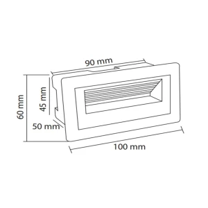 Светодиодный светильник yoga-h1 3 вт smd 58 лм 220 - 240 в ip54 horoz Thumbnail 2
