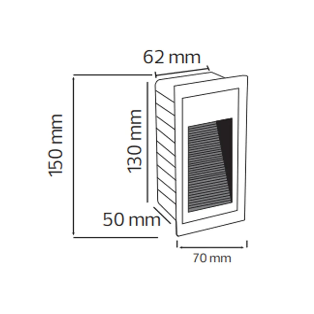 Светодиодный светильник yoga-v2 3 вт smd 58 лм 220 - 240 в ip54 horoz 2