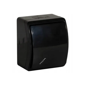Întrerupător aquatic 10 a 220 - 240 v negru orno