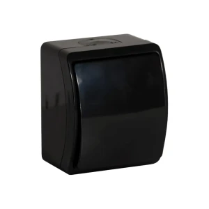 Întrerupător unitar aquatic 10 a 220 - 240 v negru orno