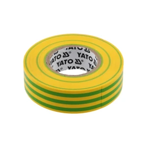 Bandă izolantă 20 m x 19 mm galben/verde yato