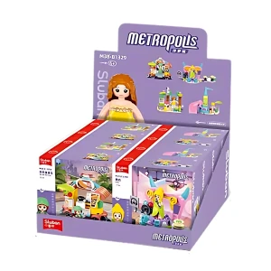 Set de construcție ”mini seturi de joacă", 4 modele