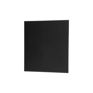 Panou pentru ventilator plexiglass 170 x 170 x 10 mm plastic negru mat orno
