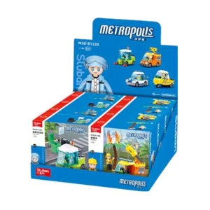 Set de construcție "mini-mașinuță ", (4 tipuri)