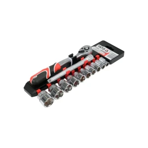 Набор головок с трещоткой 3/8" as-drive 10 - 24 мм 12 шт. yato Thumbnail 2