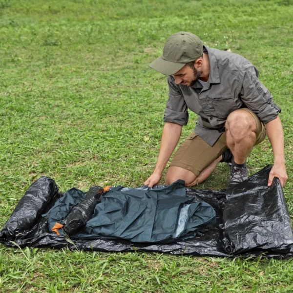 Bestway палатка 4-местная "alpine dome 4 tent" (70см+210см)x240x140см, полиэстер 190т, 2000мм, 110гр/м2 ре 25