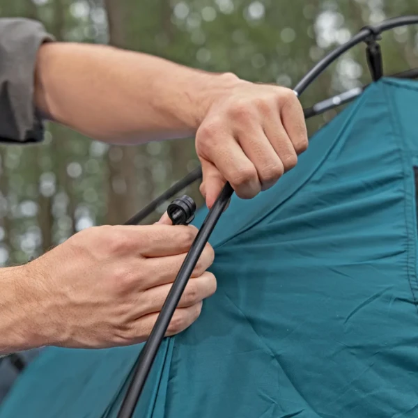 Bestway палатка 4-местная "alpine dome 4 tent" (70см+210см)x240x140см, полиэстер 190т, 2000мм, 110гр/м2 ре 23