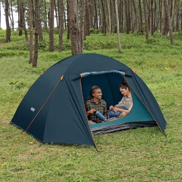 Bestway палатка 4-местная "alpine dome 4 tent" (70см+210см)x240x140см, полиэстер 190т, 2000мм, 110гр/м2 ре 2