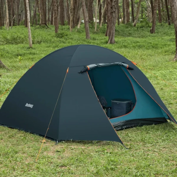 Bestway палатка 4-местная "alpine dome 4 tent" (70см+210см)x240x140см, полиэстер 190т, 2000мм, 110гр/м2 ре 29
