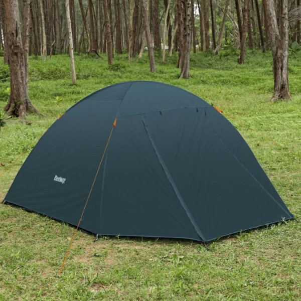 Bestway палатка 4-местная "alpine dome 4 tent" (70см+210см)x240x140см, полиэстер 190т, 2000мм, 110гр/м2 ре 28