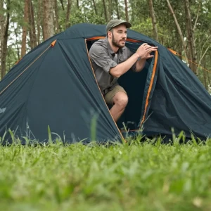 Bestway палатка 4-местная "alpine dome 4 tent" (70см+210см)x240x140см, полиэстер 190т, 2000мм, 110гр/м2 ре Thumbnail 27
