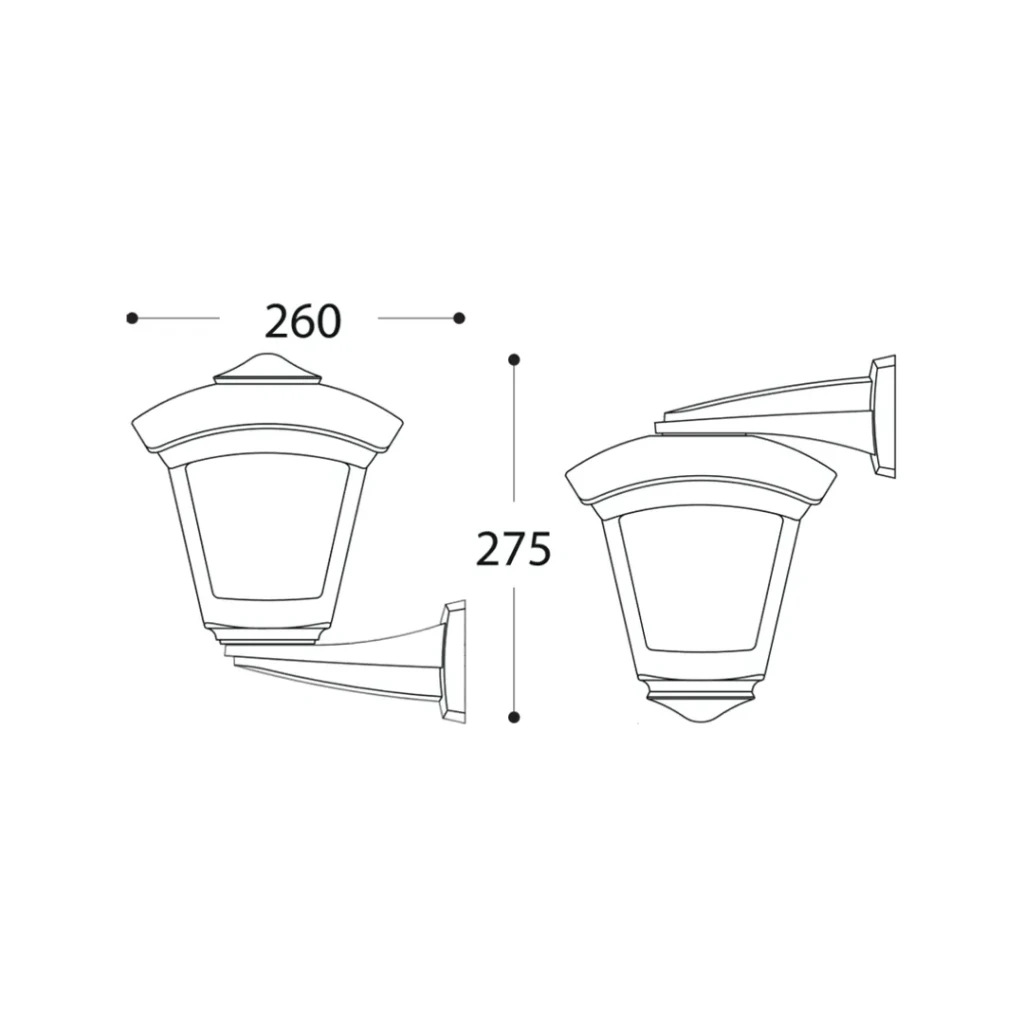Светильник nardo/roby e27 220 - 240 в ip55 fumagalli 3
