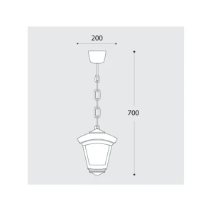 Светильник sicar/roby e27 220 - 240 в ip55 fumagalli Thumbnail 3