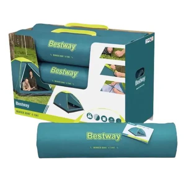 Bestway палатка 4-местная 240x200x135см wander dome 4 2