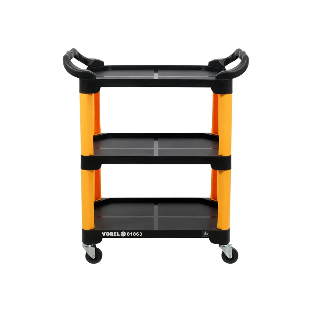 Cărucior de atelier 120 kg plastic vorel 2