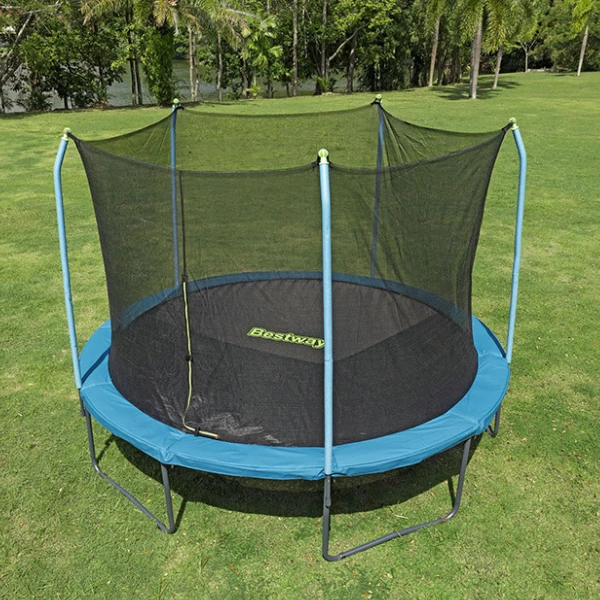 Bestway trambulină cu arcuri și protecție xtreme air, 366 x 278 cm, până la 100 kg 14