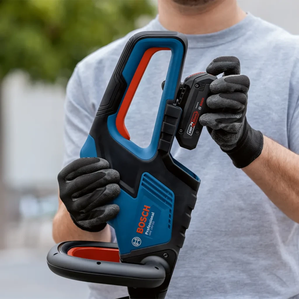Аккумуляторные ножницы для живой изгороди (без аккумулятора) ghe 60 18 в bosch 2